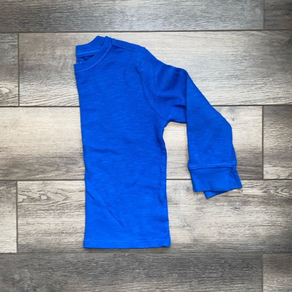 Kids (boys) Cat & Jack blue long sleeve shirt size 4/5